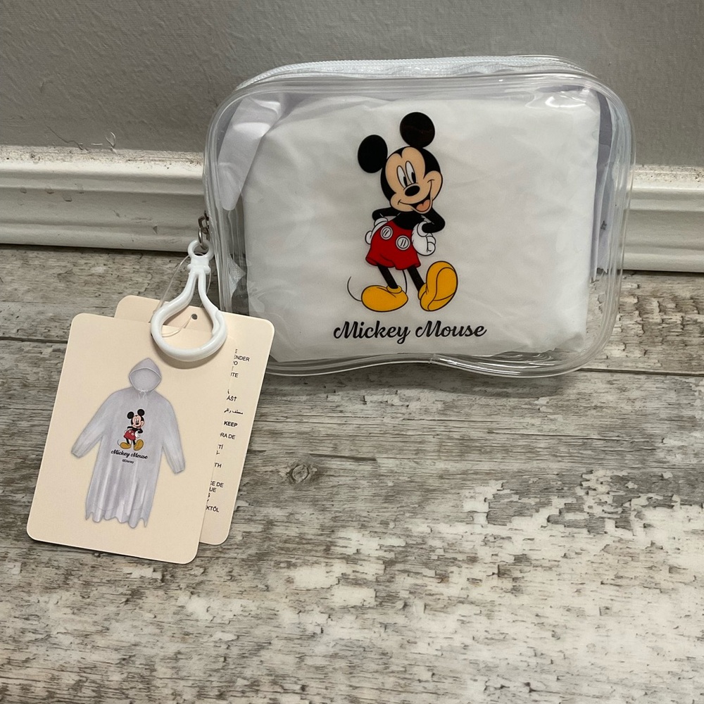 NWT Mickey raincoat